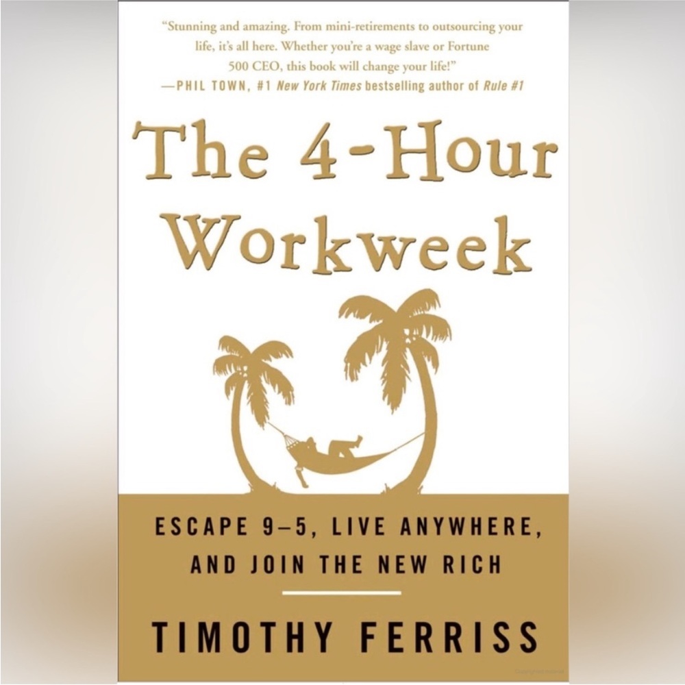 The 4 Hour Work Week Book By Timothy Ferriss
